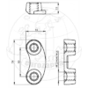 POWER HARROW BOLT PROTECTOR   .16KG - Image 2